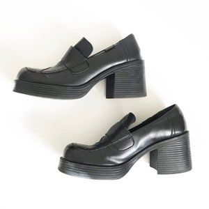 90's Chunky Platform Loafers
